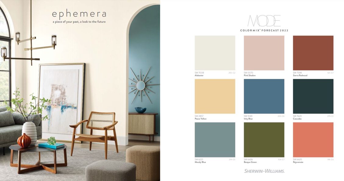 Ephemera Colour Palette Description