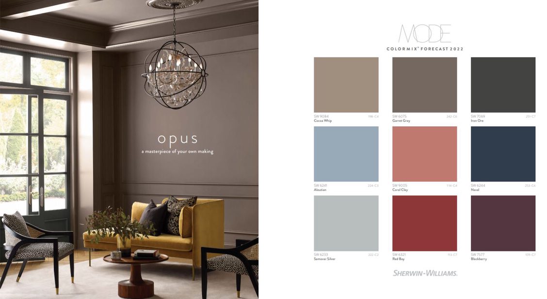 Opus Colour Palette Description