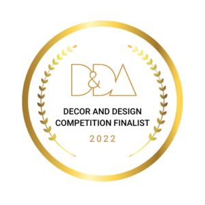 Decor and Design Competition Finalist 2022 Badge